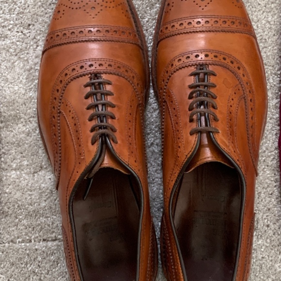 Allen Edmonds Strand Dress Shoe in Walnut Sz. 10 D (medium width) - Picture 8 of 8